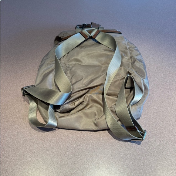 Tumi Voyageur Basel Tan Nylon Backpack Travel - Picture 6 of 6